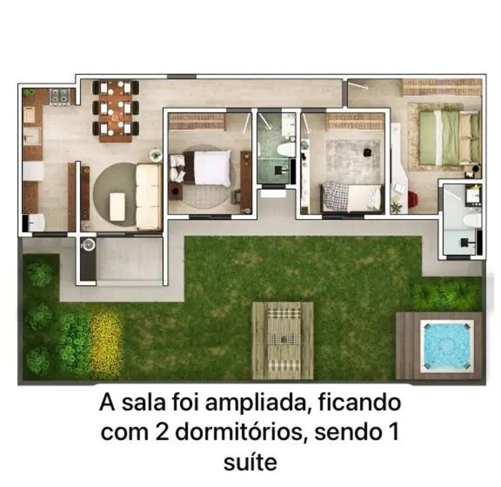 Apartamento, 2 quartos, 71 m² - Foto 8