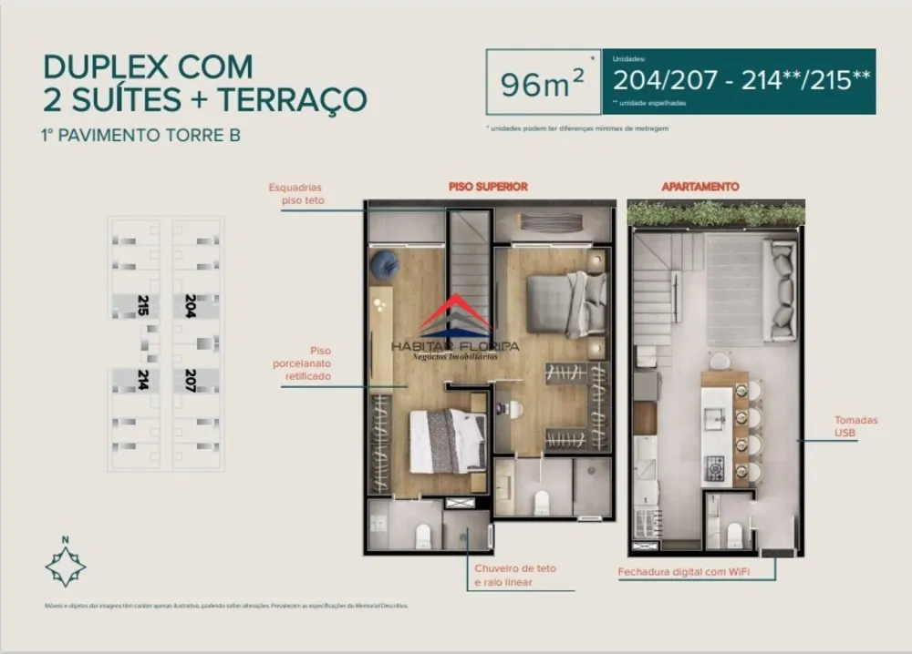Apartamento, 2 quartos, 65 m² - Foto 17