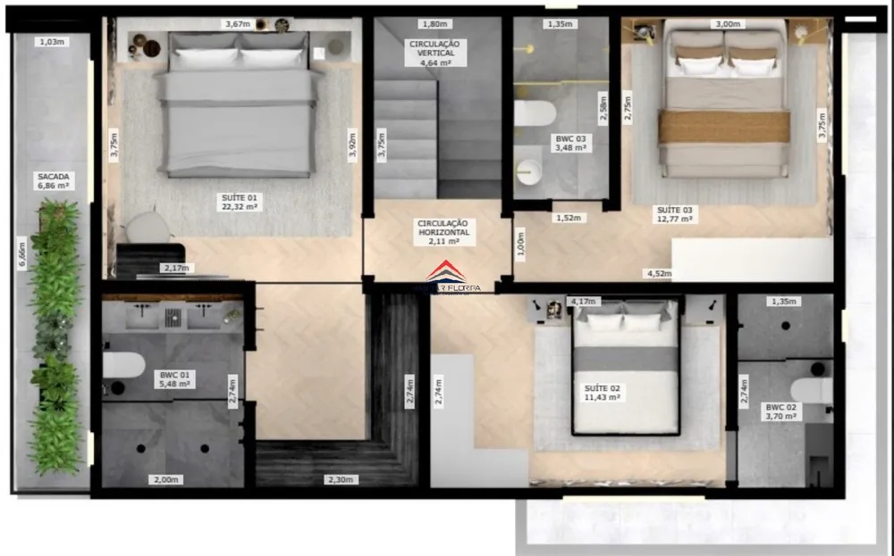 Casa, 3 quartos, 183 m² - Foto 20