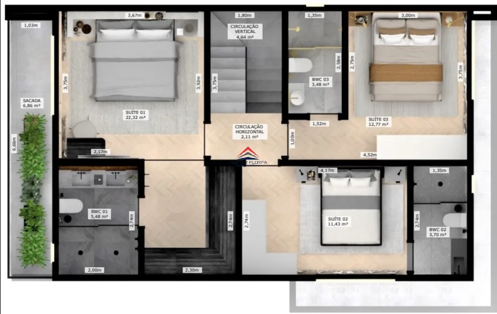 Casa, 3 quartos, 183 m² - Foto 19