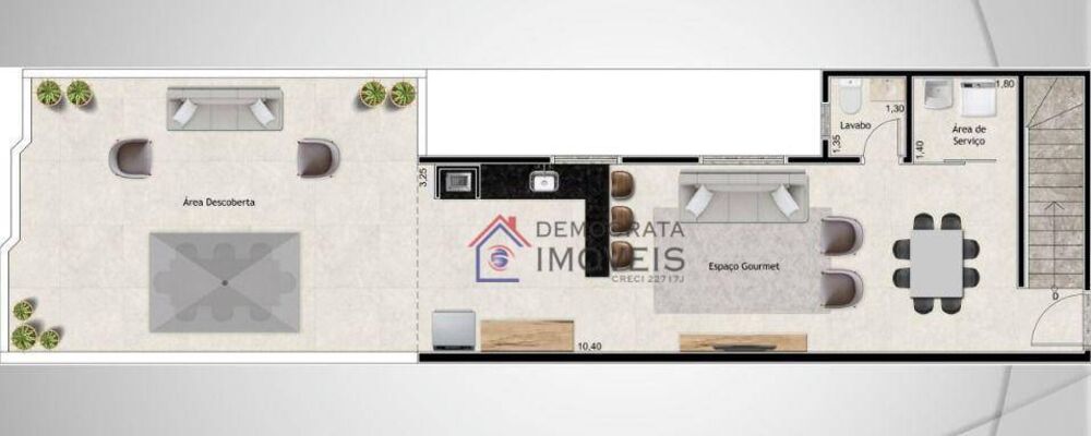 Cobertura, 3 quartos, 120 m² - Foto 1