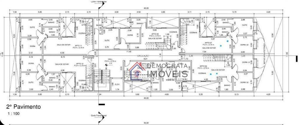 Apartamento, 2 quartos, 44 m² - Foto 3