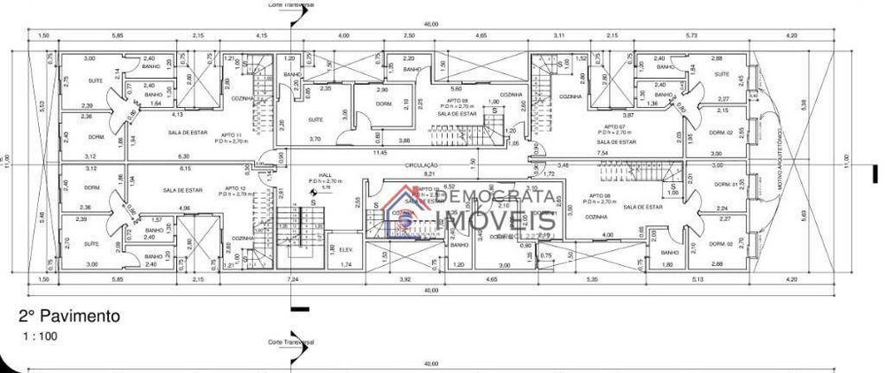 Apartamento, 2 quartos, 38 m² - Foto 2