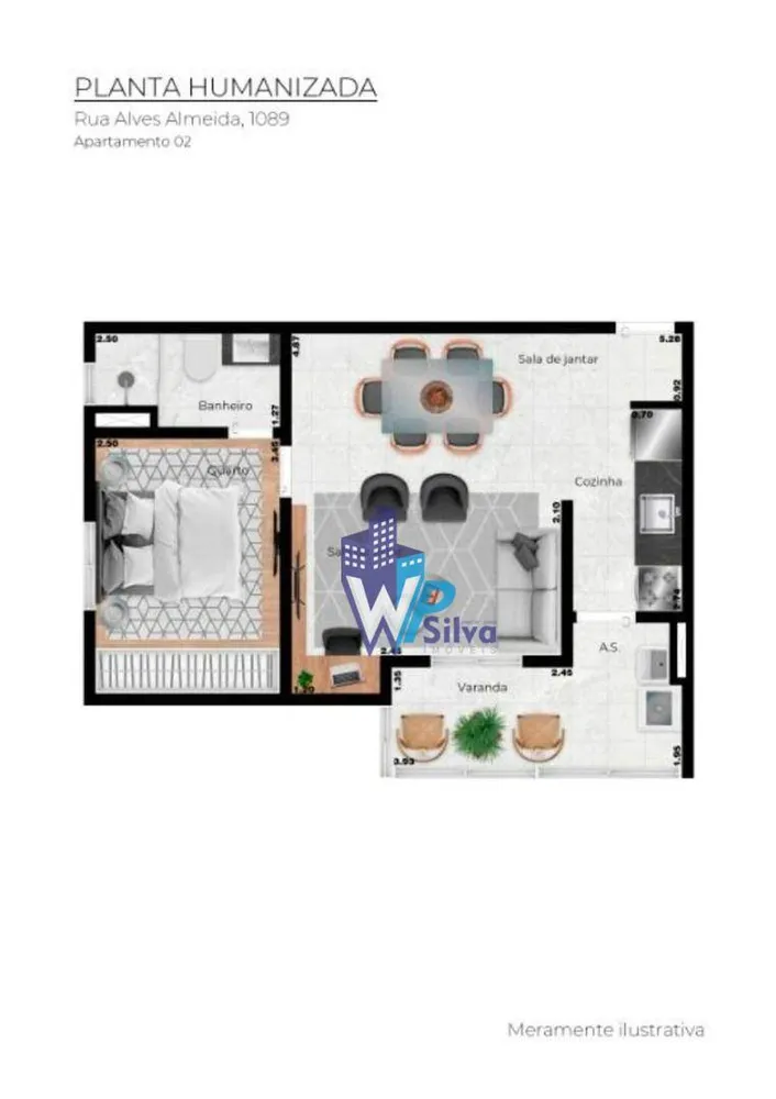 Apartamento, 2 quartos, 50 m² - Foto 12