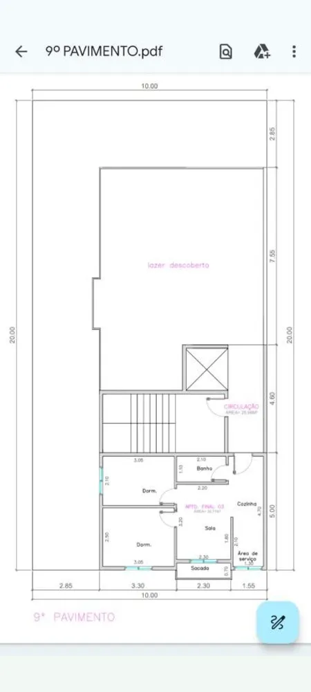 Apartamento, 2 quartos, 37 m² - Foto 6