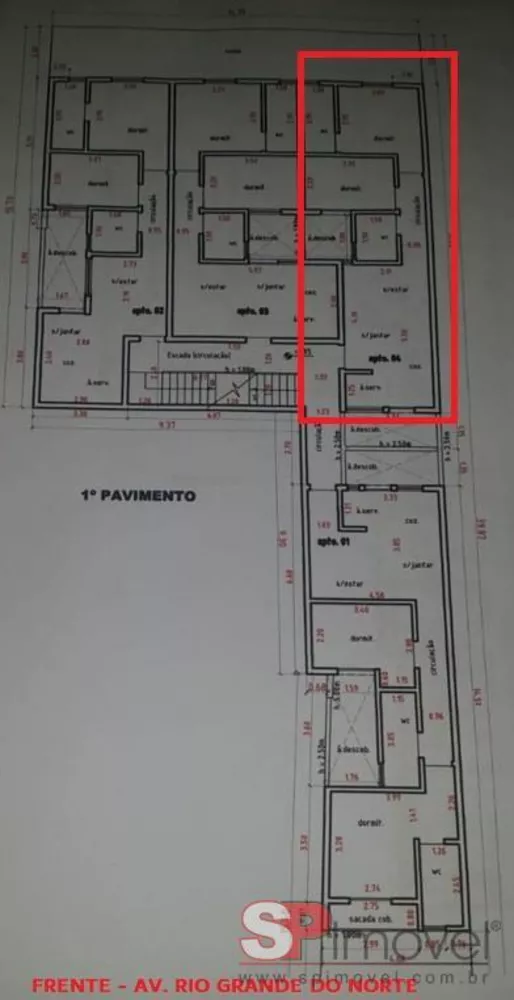 Apartamento à venda com 2 quartos, 53m² - Foto 1