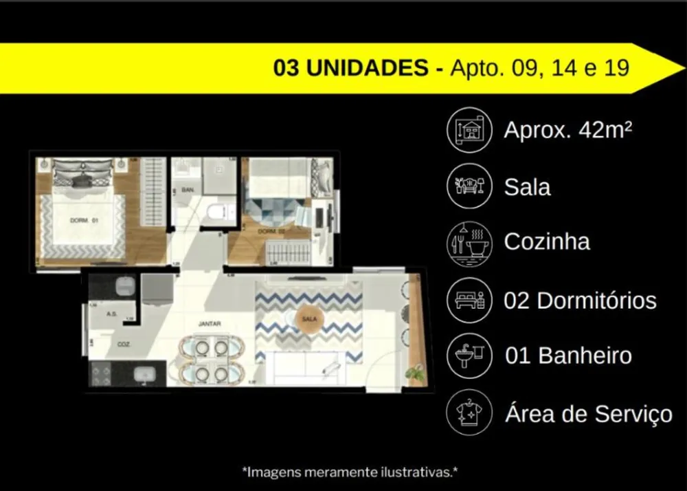 Apartamento, 2 quartos, 120 m² - Foto 5