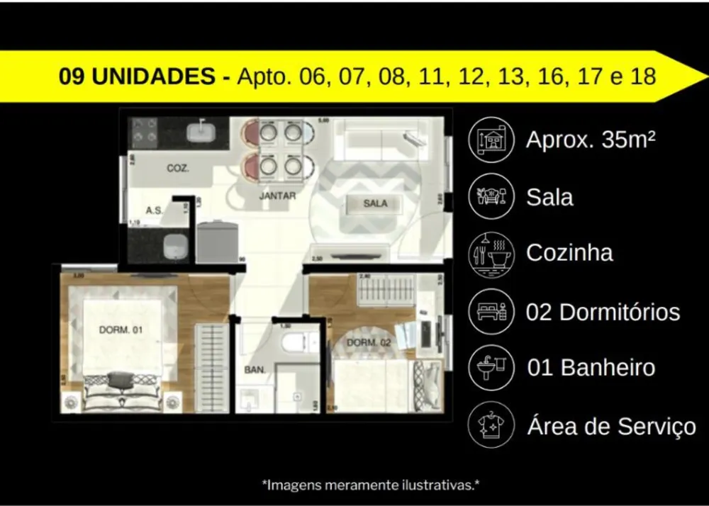 Apartamento, 2 quartos, 120 m² - Foto 12