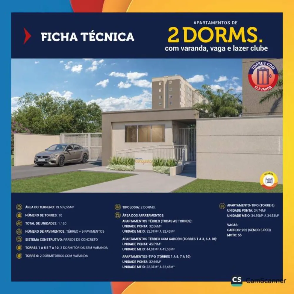 Apartamento, 2 quartos, 34 m² - Foto 4