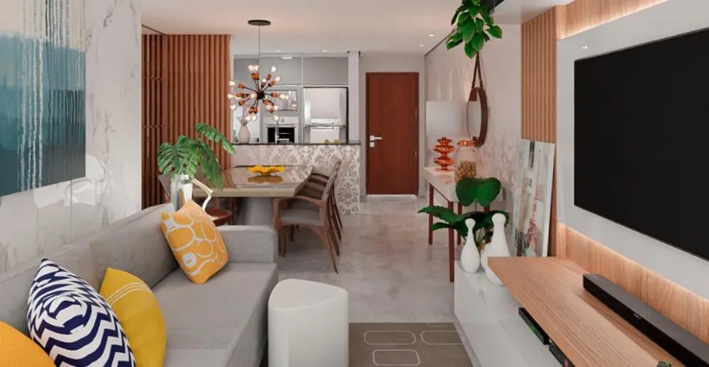 Apartamento, 3 quartos, 73 m² - Foto 1