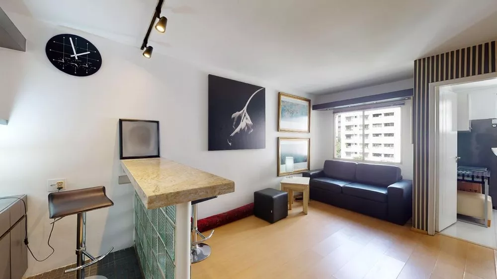 Apartamento à venda com 1 quarto, 46m² - Foto 1