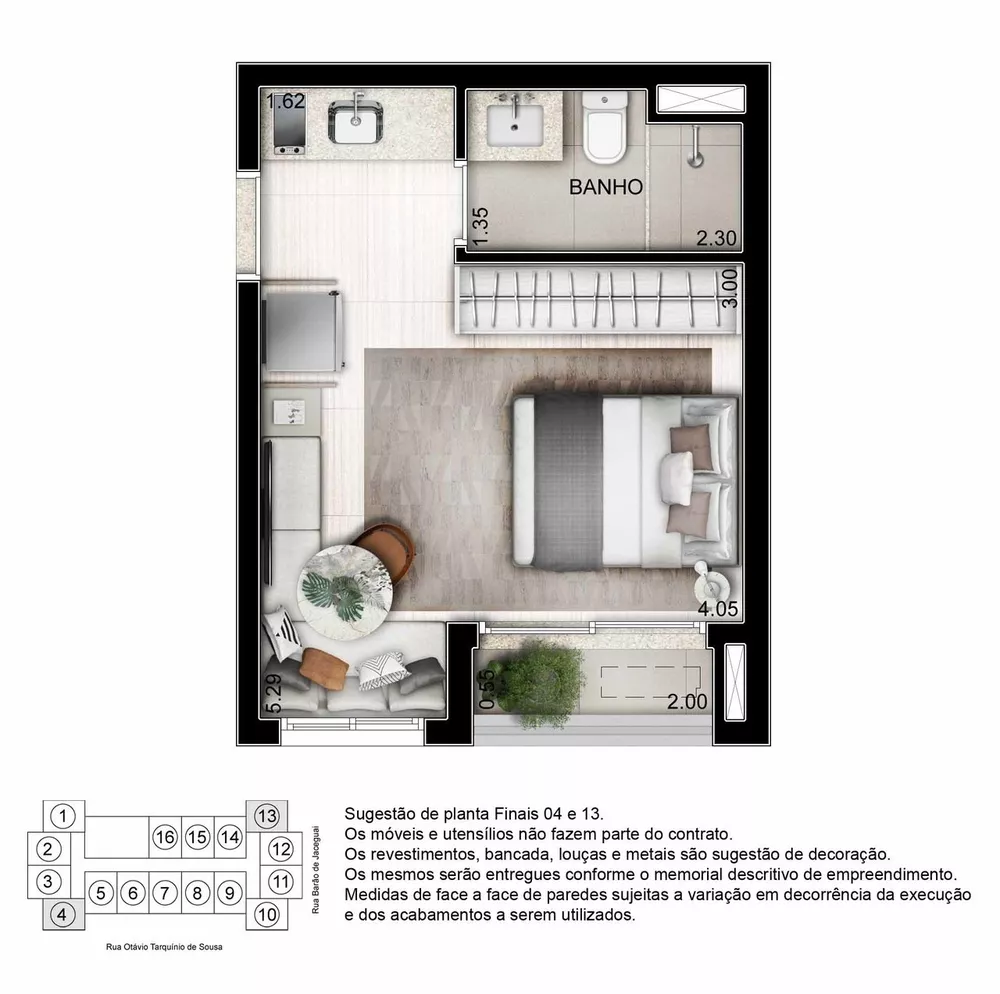 Apartamento, 1 quarto, 25 m² - Foto 2