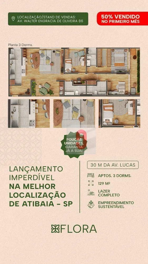 Apartamento, 3 quartos, 75 m² - Foto 1