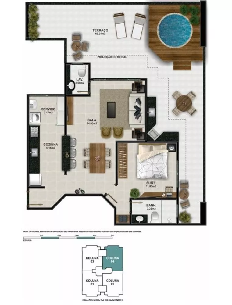 Apartamento, 2 quartos, 105 m² - Foto 11
