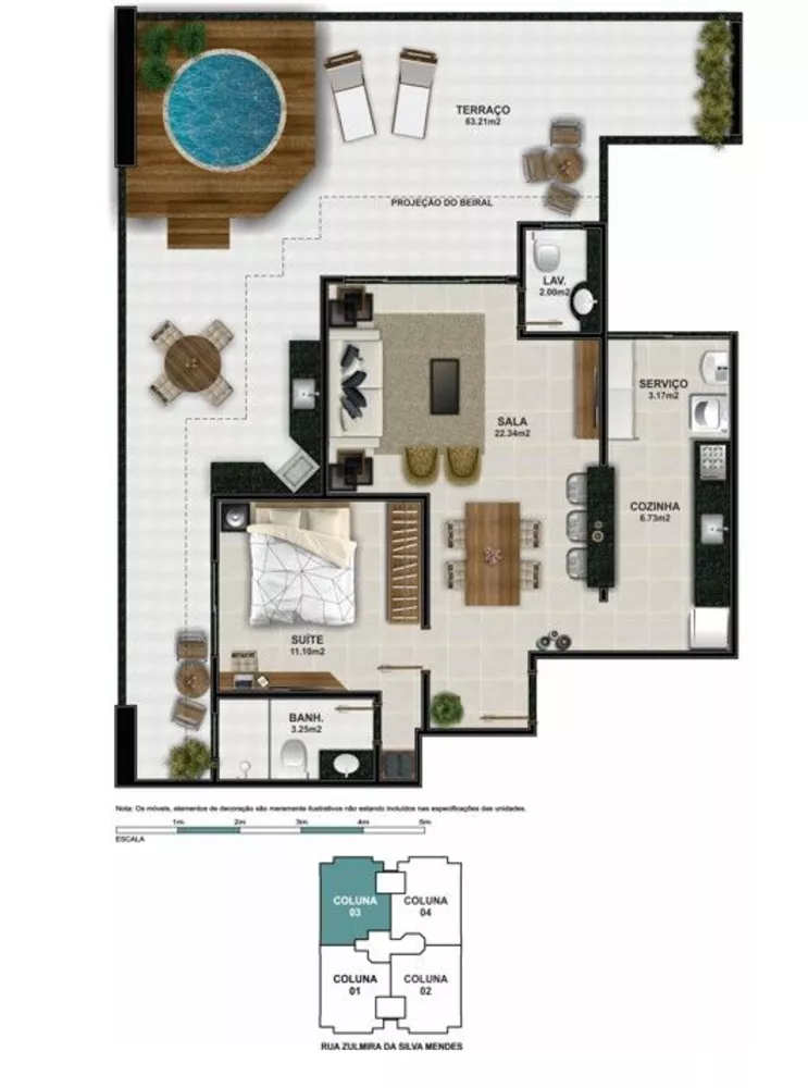 Apartamento, 2 quartos, 105 m² - Foto 5