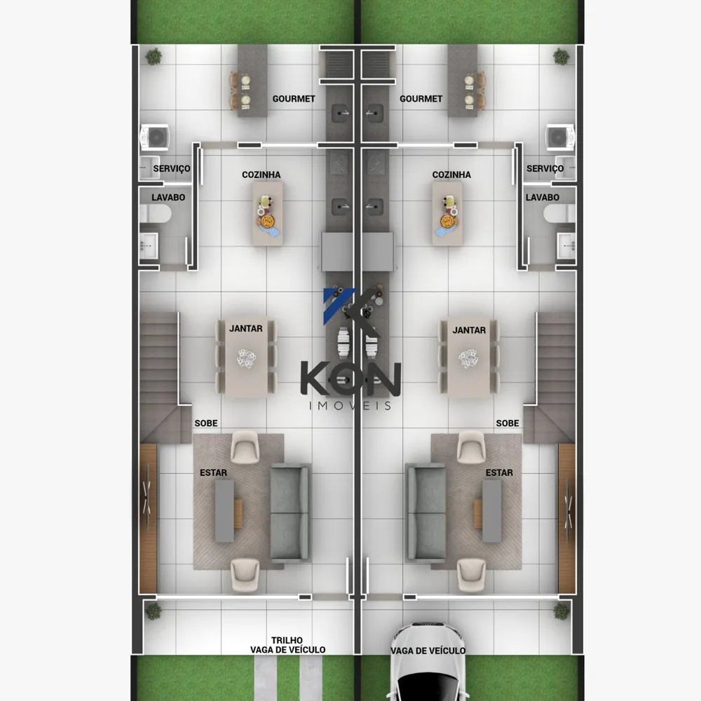 Sobrado, 3 quartos, 121 m² - Foto 3