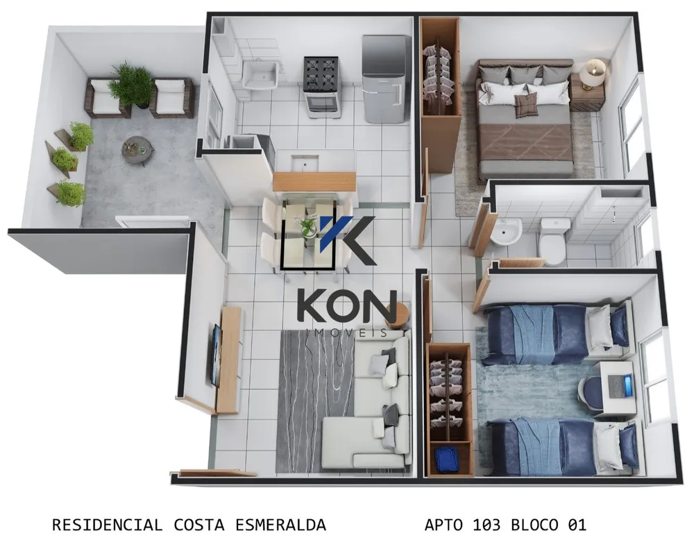 Apartamento, 2 quartos, 42 m² - Foto 10