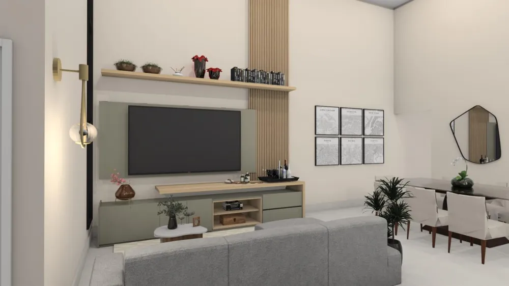 Casa de Condomínio, 3 quartos - Foto 2