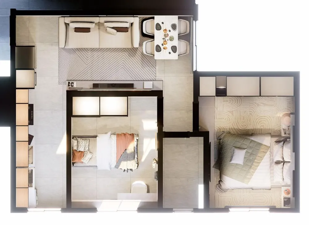 Apartamento, 2 quartos, 45 m² - Foto 15