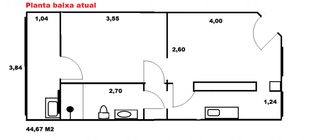 Apartamento, 1 quarto, 45 m² - Foto 8