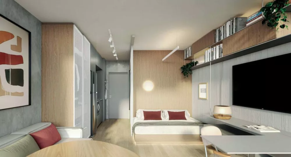 Apartamento, 1 quarto, 24 m² - Foto 3