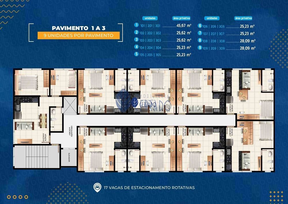 Apartamento à venda com 1 quarto, 38m² - Foto 4