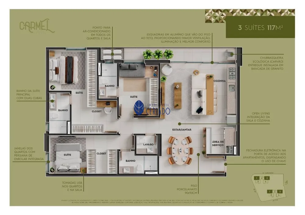 Apartamento, 3 quartos, 91 m² - Foto 16