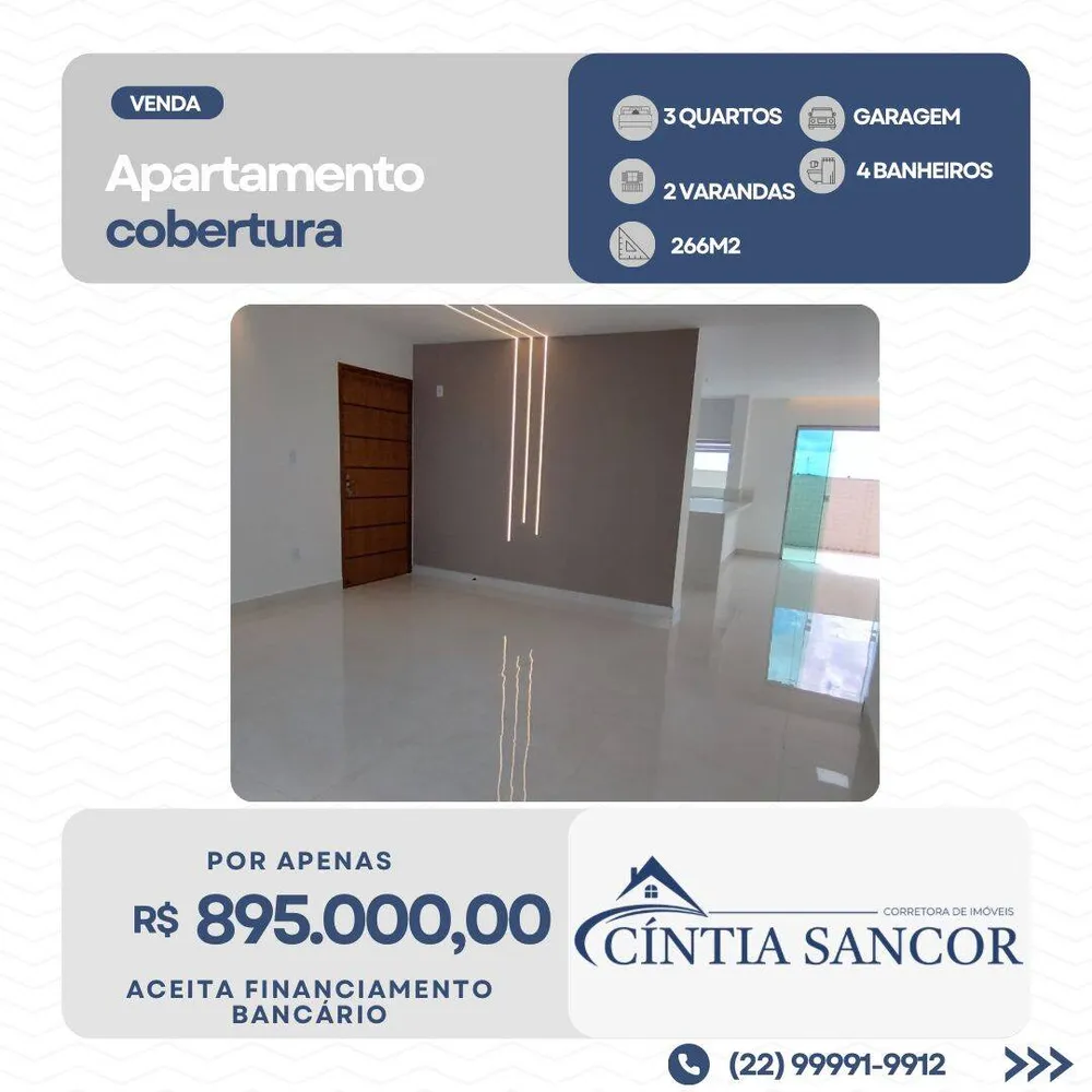 Cobertura, 3 quartos - Foto 1