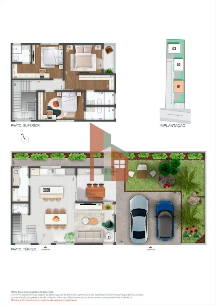Casa, 3 quartos, 143 m² - Foto 4