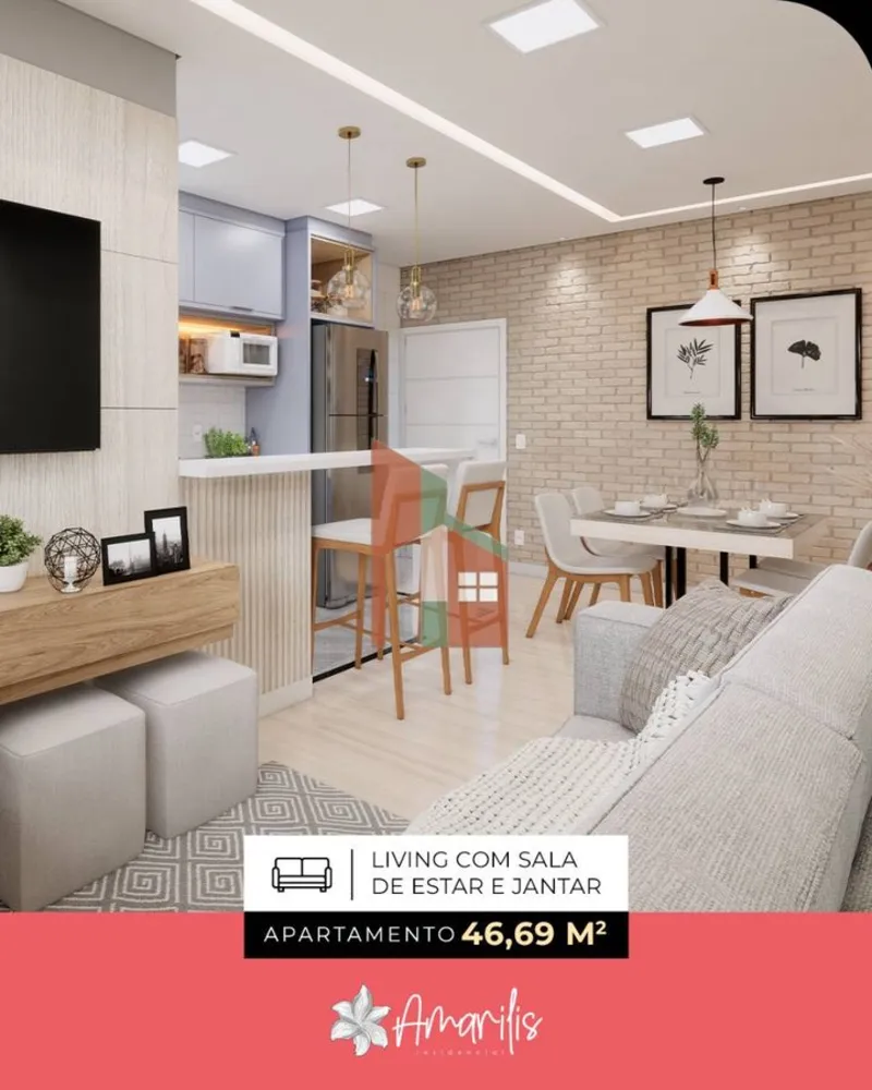 Apartamento, 1 quarto, 47 m² - Foto 3