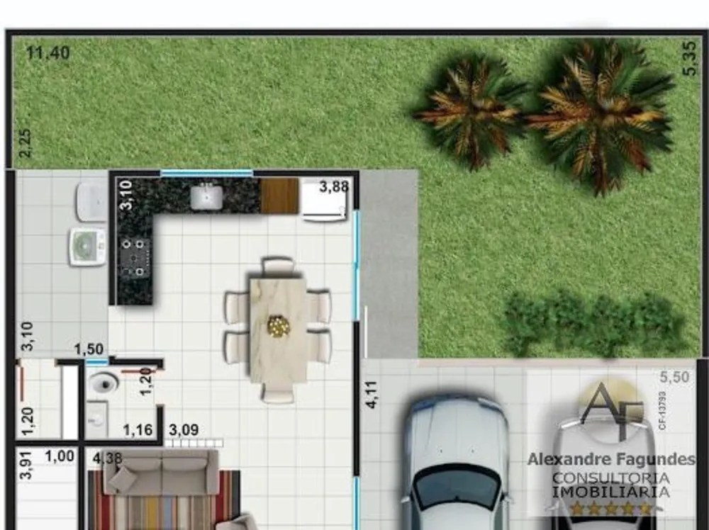 Sobrado, 3 quartos, 134 m² - Foto 2