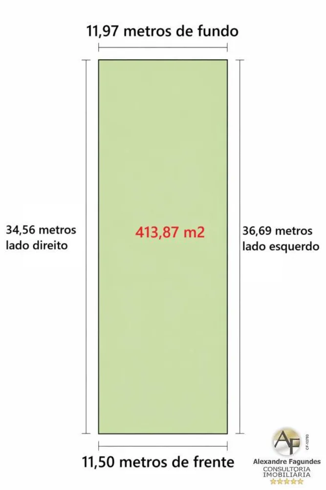 Terreno, 413 m² - Foto 5