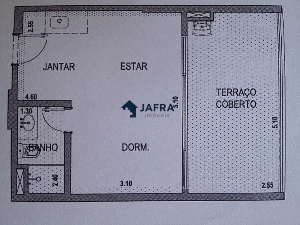 Apartamento, 1 quarto, 40 m² - Foto 4