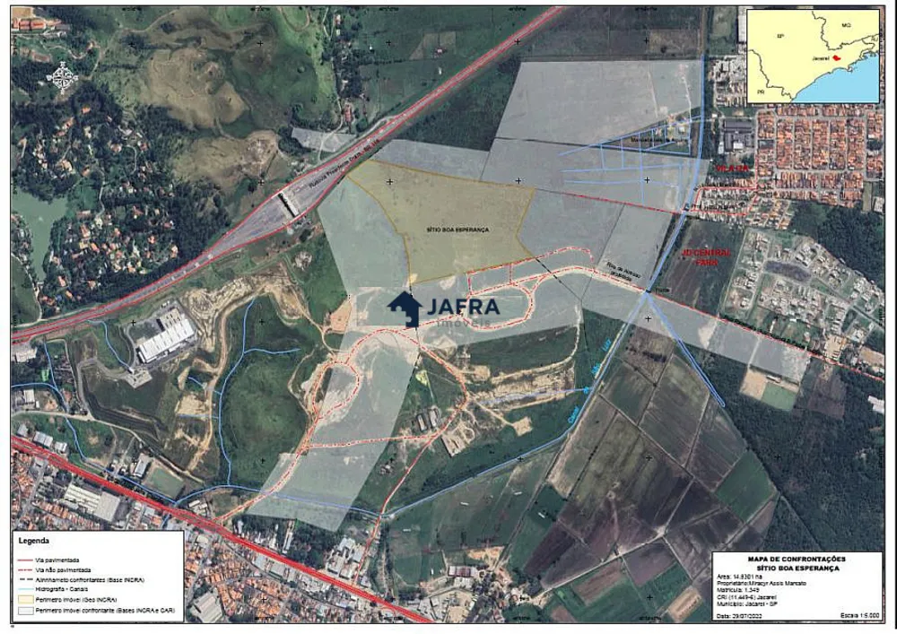 Terreno, 15 hectares - Foto 1