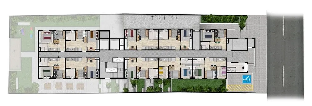 Apartamento, 2 quartos, 37 m² - Foto 9