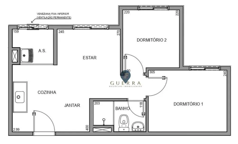Apartamento, 2 quartos, 35 m² - Foto 12