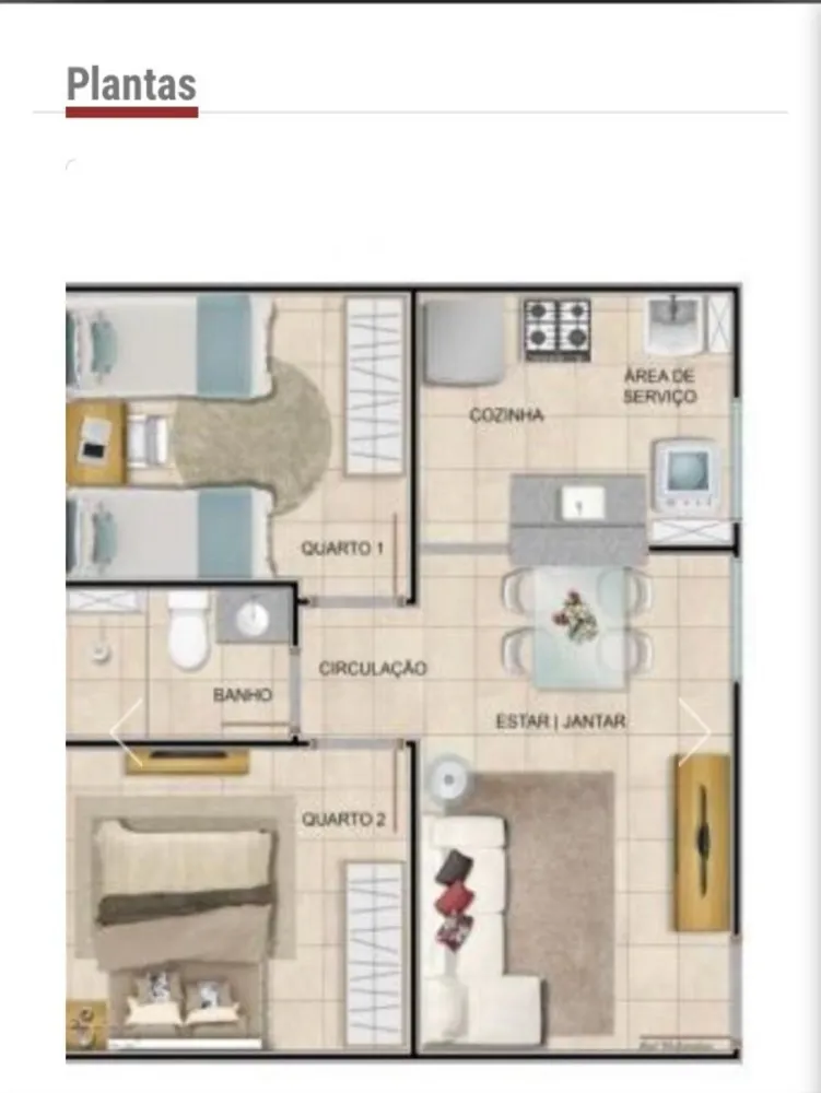 Apartamento, 2 quartos, 40 m² - Foto 9