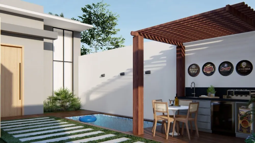 Casa, 3 quartos - Foto 2