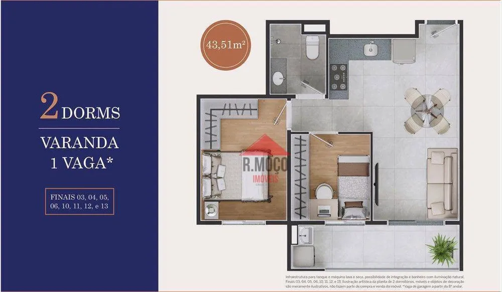 Apartamento, 1 quarto, 32 m² - Foto 6