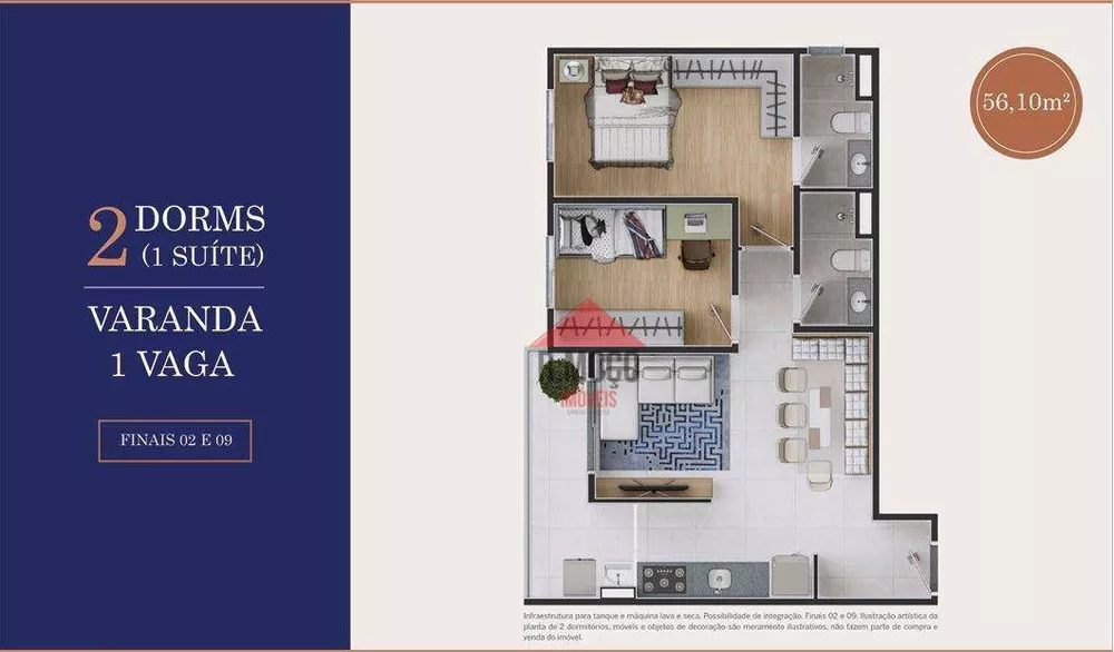 Apartamento, 1 quarto, 32 m² - Foto 5