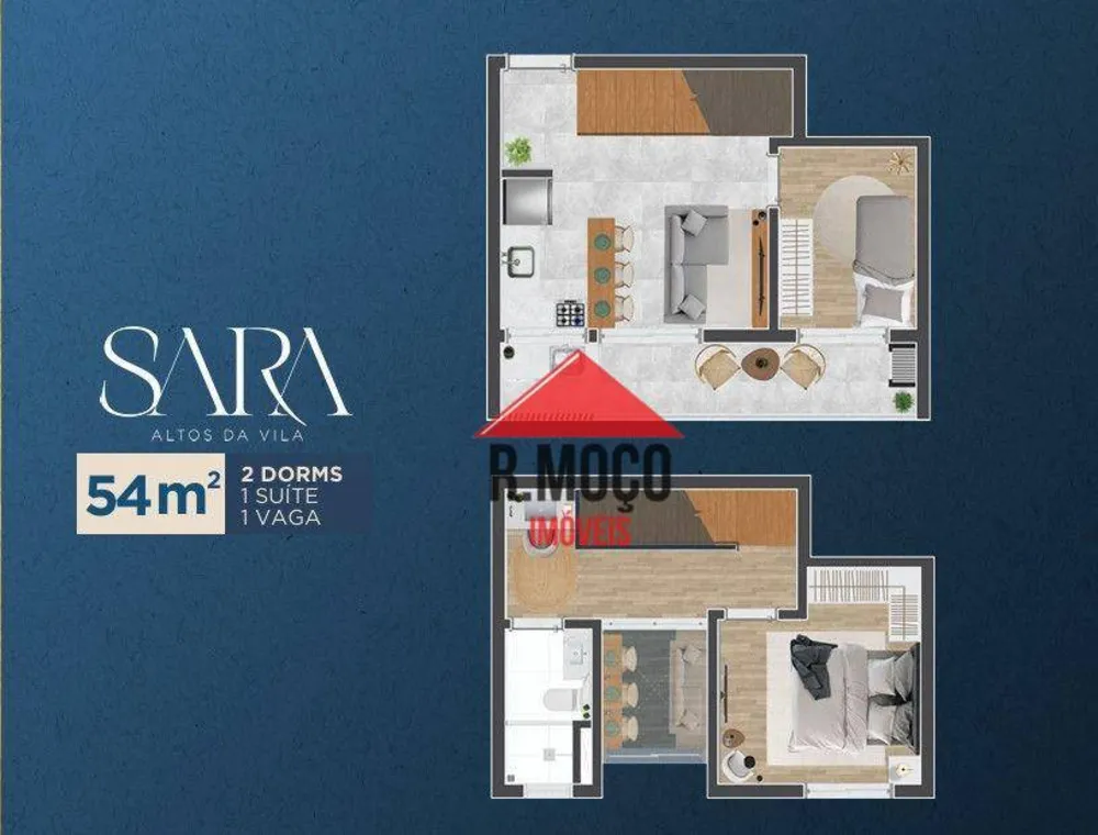 Apartamento, 2 quartos, 55 m² - Foto 14