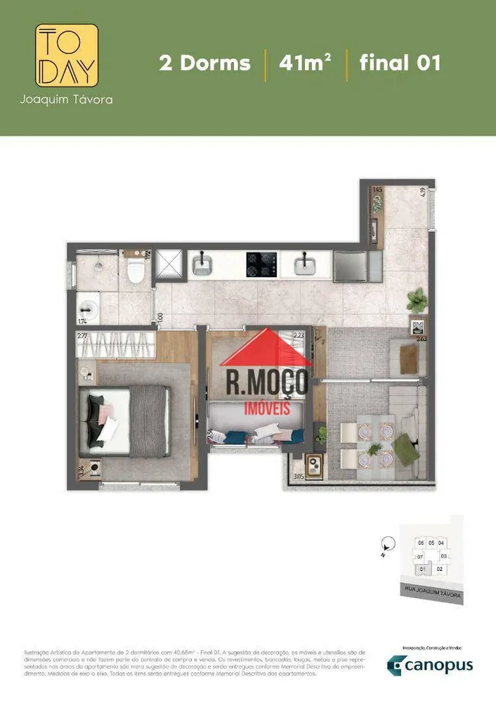 Apartamento, 1 quarto, 26 m² - Foto 10