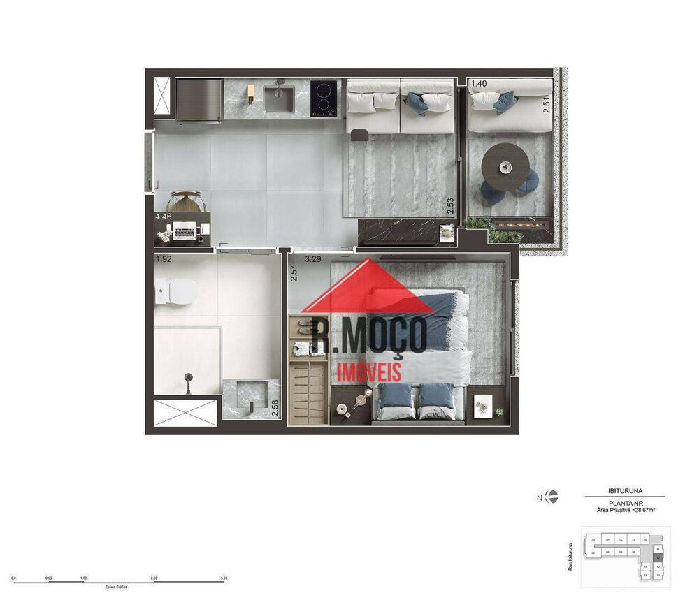 Apartamento, 2 quartos, 63 m² - Foto 13