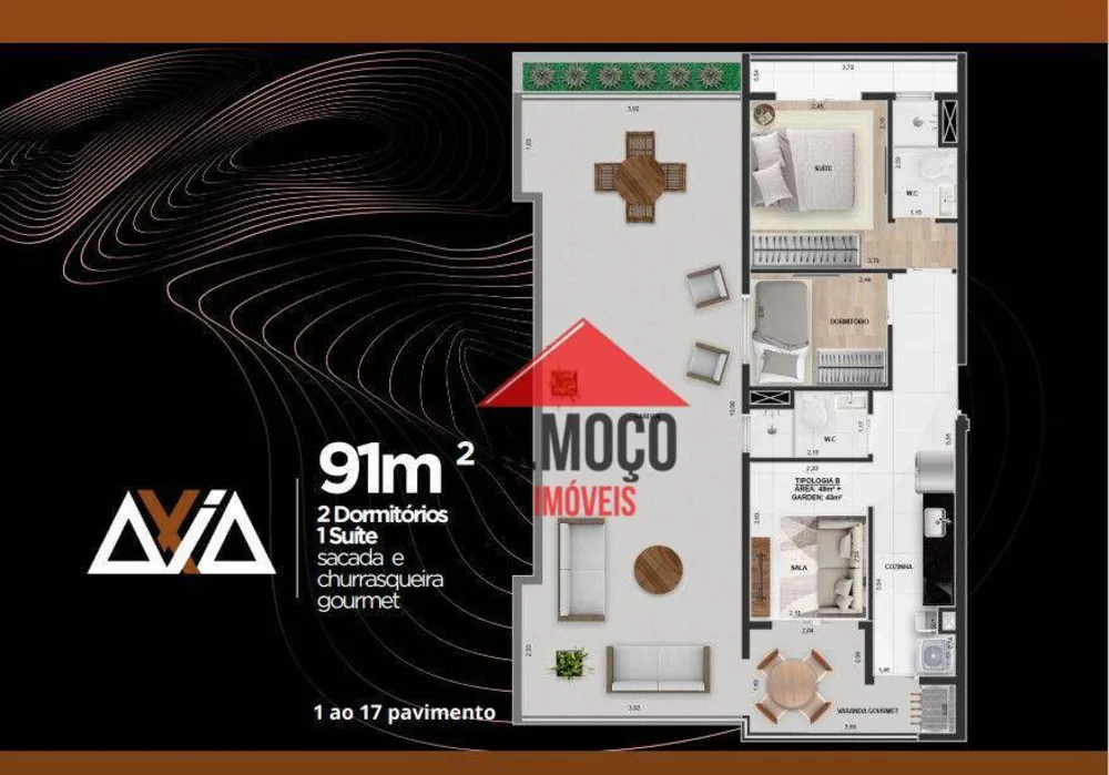 Apartamento, 2 quartos, 48 m² - Foto 6
