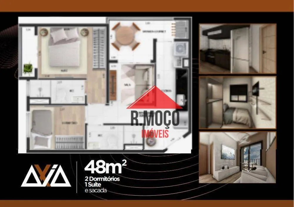Apartamento, 2 quartos, 48 m² - Foto 5