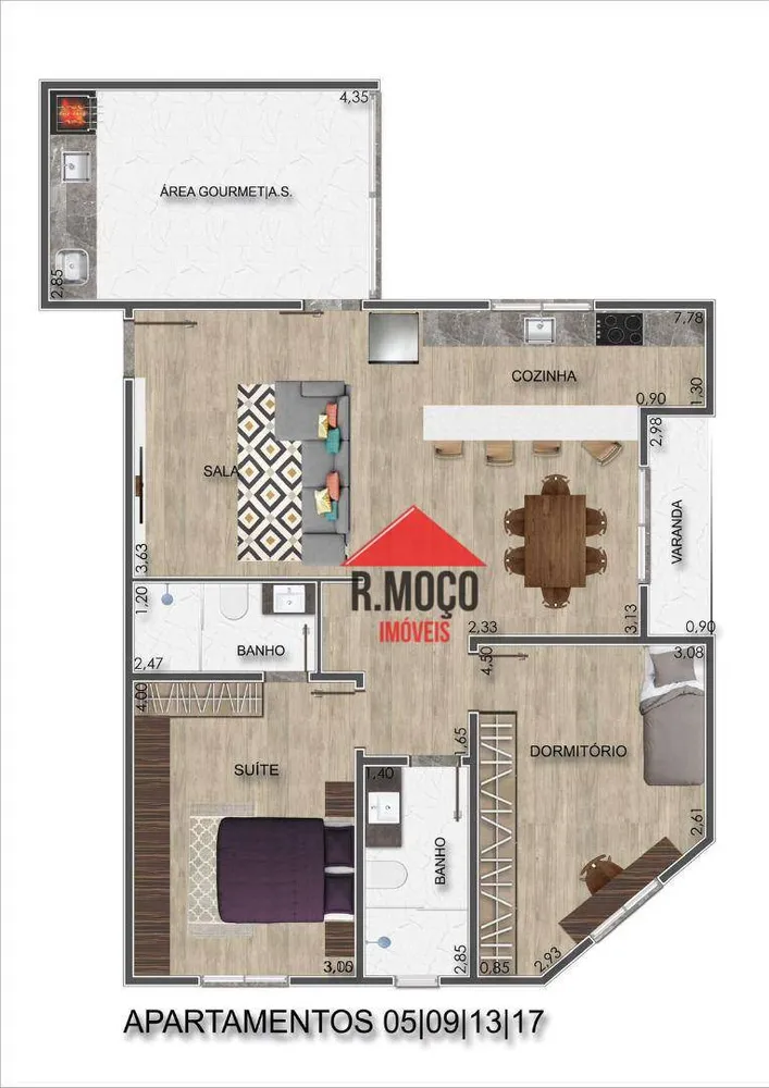 Apartamento, 2 quartos, 83 m² - Foto 16