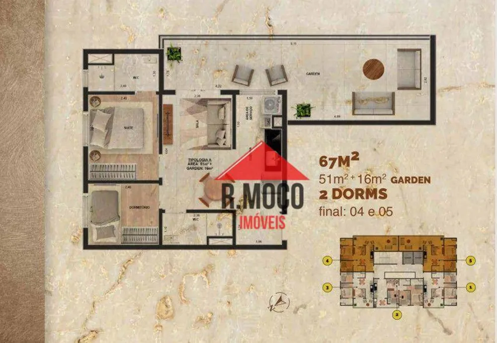 Apartamento, 1 quarto, 25 m² - Foto 7