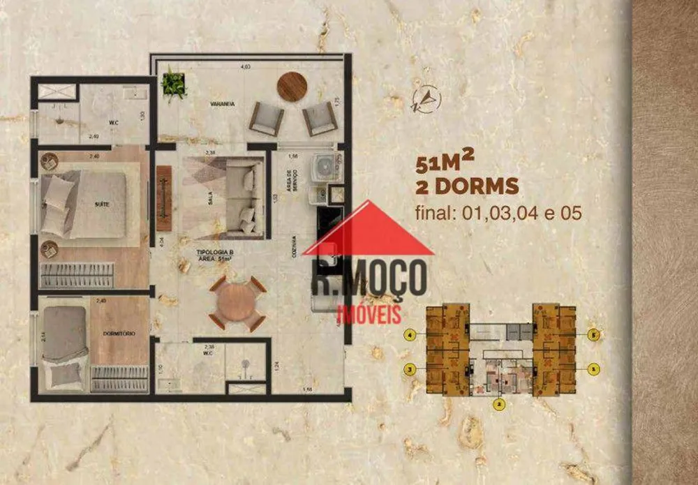 Apartamento, 1 quarto, 25 m² - Foto 1