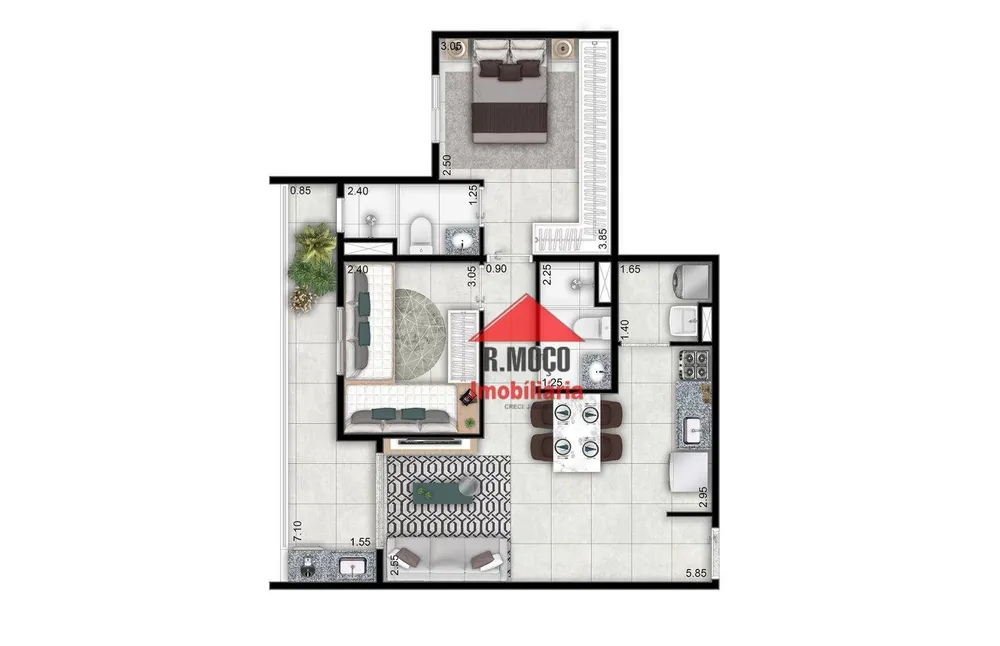 Apartamento, 2 quartos, 57 m² - Foto 13