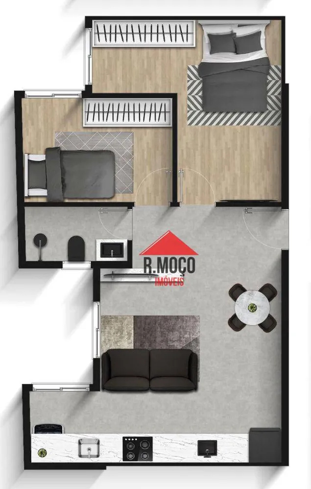 Apartamento, 2 quartos, 41 m² - Foto 10